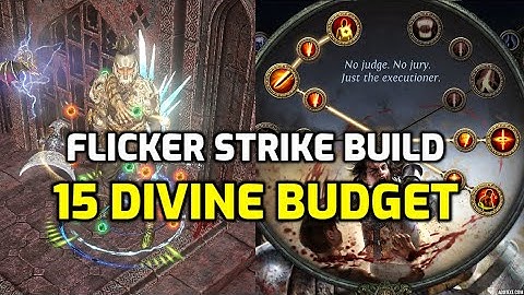 POE 3.26: Starfall Flicker Strike Slayer Build (Only Costs 15 Div)