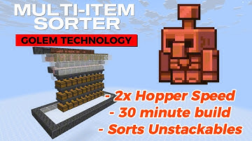 NEW Insanely Compact and Fast Multi-Item Sorter | Showcase and Tutorial