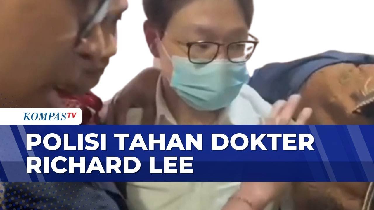 Raut Wajah Dokter Richard Lee saat Dibawa ke Ruang Tahanan Polda Metro Jaya | BORGOL