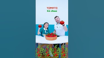 TỪ VỰNG TIẾNG ANH VỀ RAU CỦ QUẢ | Scots English  #youtubeshorts #vegetables #fruit