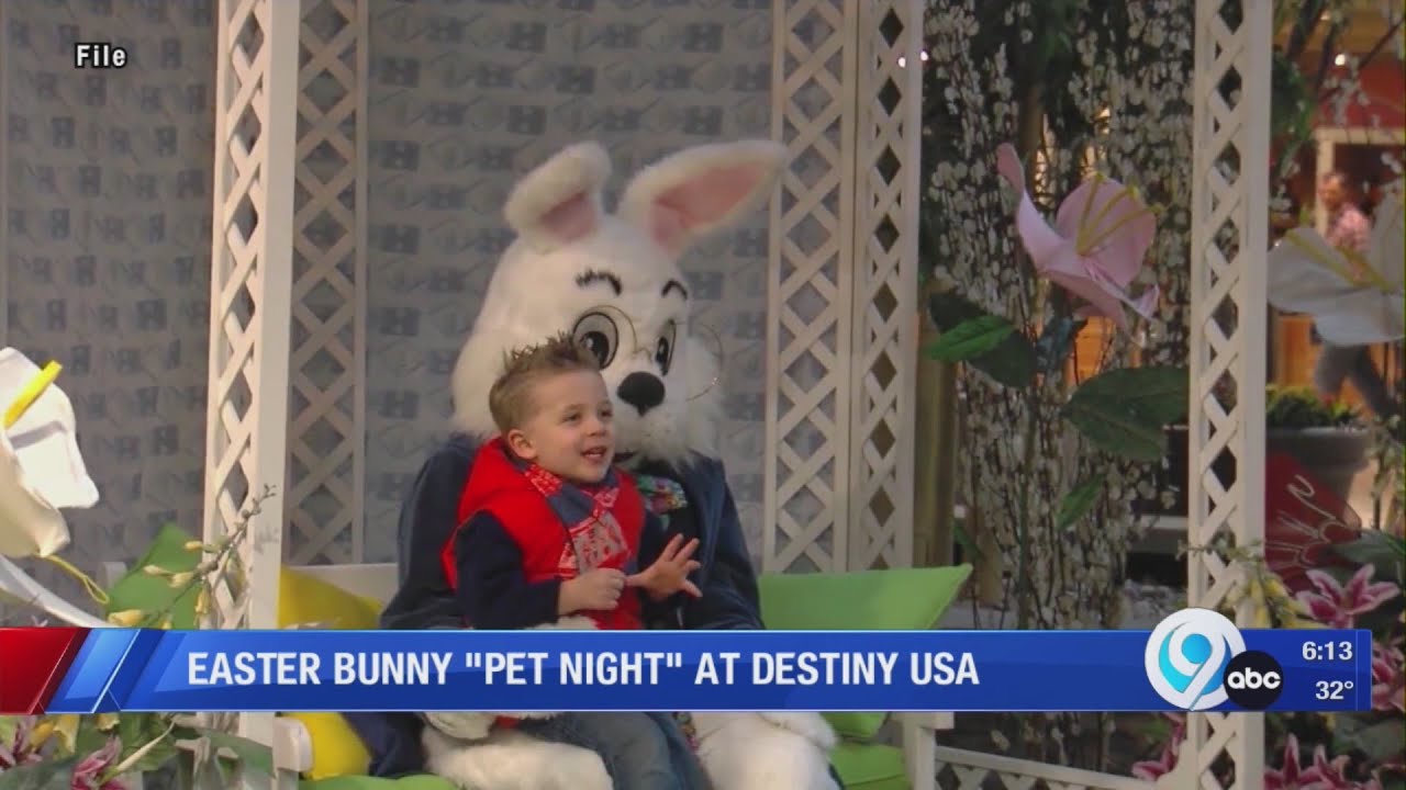 Capture the magic with the Easter Bunny at Destiny USA YouTube