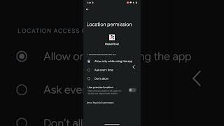 How to turn on Location Permissions for Android 12 & 13