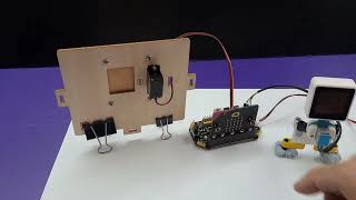 Microbit Projects : AI Assisted  Door Activation Using object learning  function ( Emerging Tech)