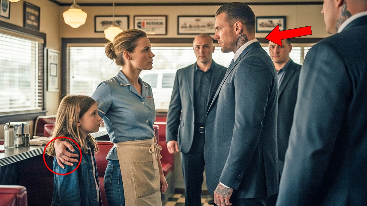 Waitress Helped a Quiet Girl Every Morning — Until Her Mafia Boss Father Walked In With 4 Bodyguards