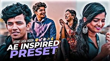 JEENE LAGA HOON 💕 | NEW LOVE EFX EDITING | AE INSPIRED PRESET | ALIGHT MOTION PRESET | AS EDITS | 🥀