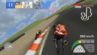 LOMBA SEPEDA MOTOR NYATA 3D CAREER FINAL LEVEL 40 KOMPELIT screenshot 3