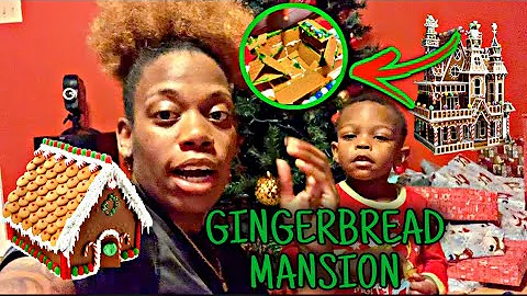 MAKING A GINGERBREAD HOUSE❗️| Vlogmas Day 7
