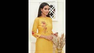 Udaan Vesh Straight Cut Kurtis Summer Cool Soft Rayon Embroidery Work Casual Wear Manufacturer screenshot 4
