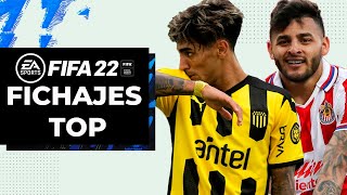 JOYAS LATINOAMERICANAS en FIFA 22 | FICHAJES TOP