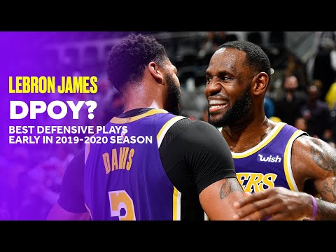 LeBron James' Best Defensive Plays From 2019-2020 Season (So Far)