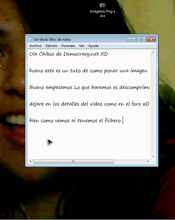 como convertir una imagen PNG a ico.avi