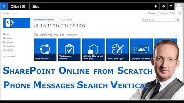 Create Search Vertical - SharePoint Phone Messages Automation 14