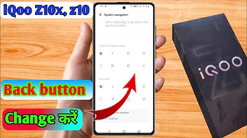 iqoo z10x back button settings, iqoo z10x side button setting