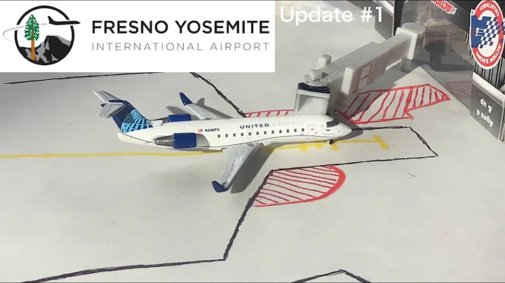 1/400 Scale Fresno Yosemite International Airport (KFAT) Update #1