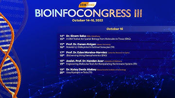 Bioinfocongress III - October 16, 2022 | Session 3