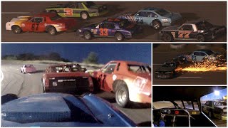 Hobby Stock 100 - Mission Valley Super Oval - Detailed Highlights - Auto Racing Vision