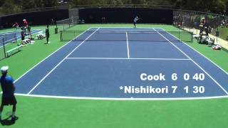 07 24 2010 Cook Vs Nishikori 2 of 3