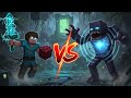 Herobrine vs 10 wordans in Minecraft gameplay herobrine very powerful and modern very powerful......