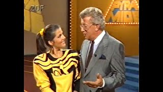 ZDF 05.08.1989 - Pyramide Quizshow mit Dieter Thomas Heck & einer jungen Birgit Schrowange als Gast