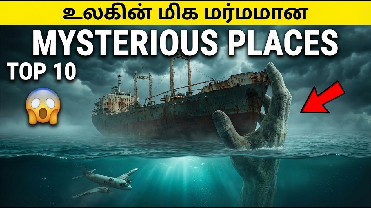 TOP 10 Mysterious Places on Earth 😱 | உலகின் மிக மர்மமான இடங்கள் #tamilfacts