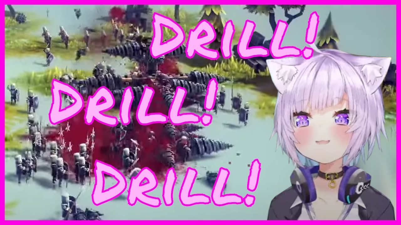 Okayu's Drill Carnage [Hololive]