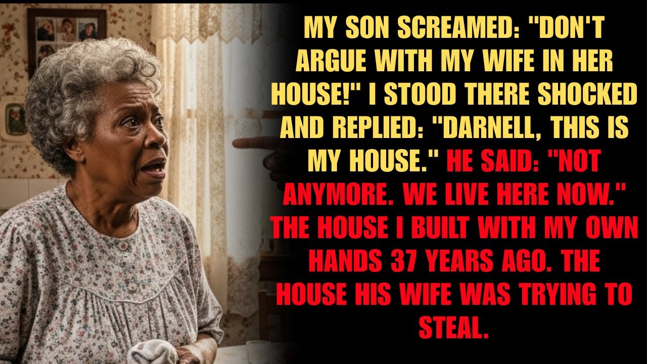 Don't Argue With My Wife In Her House! My Son Yelled, Even Though It Was MY House...