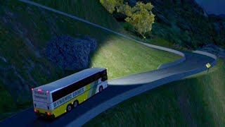 Driving bus on dangerous hilly road|World bus driving simulator|Android gameplay screenshot 5