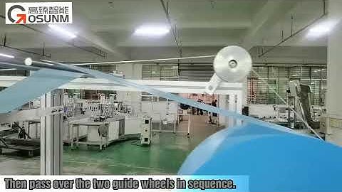 How to set up 1+2 mask machine  How mask machine process