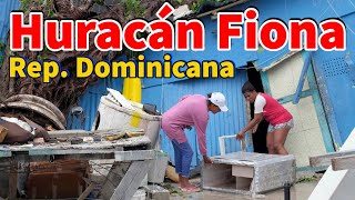 Huracán Fiona en República Dominicana / Zona Este