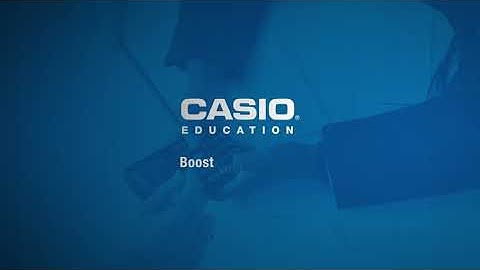 Casio ClassWiz: Calculating linear regression