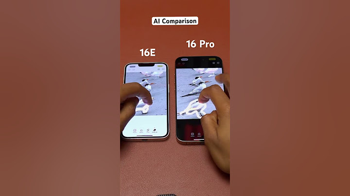 Latest iPhone 16E Supports Apple Intelligence || AI Comprarison between 16E VS 16 Pro #iphone16e
