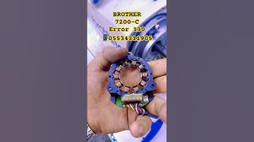 BROTHER 7200-C ERROR 130 #dikişmakinesi #brother #sewing