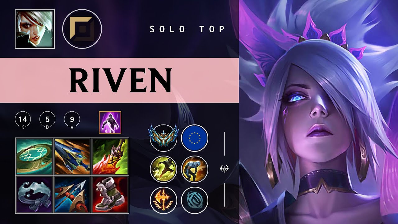 Riven Top vs Yasuo - EUW Challenger Patch 26.01