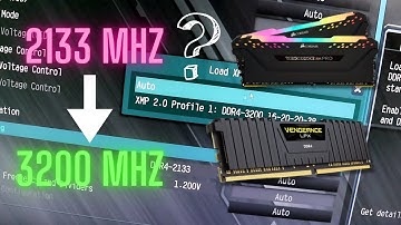 RAM Speed Increase 2133 MHz to 3200 MHz in Asrock B450M Motherboard  Enable XMP for RAM