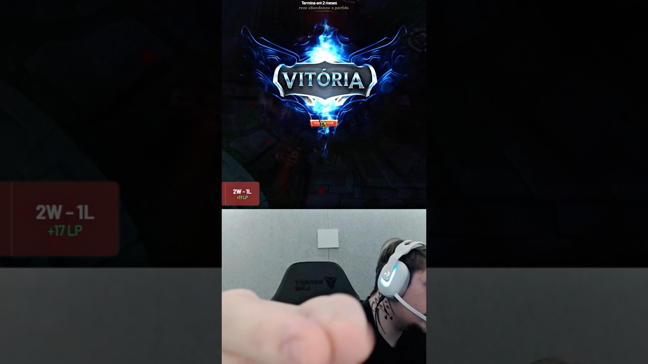 DURO COMO PEDRA #shortsfeed #lol #lolbr #leagueoflegends