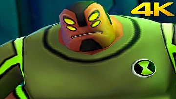 Ben 10: Alien Force - Ben vs Gorvan Boss Fight [4K 60FPS]