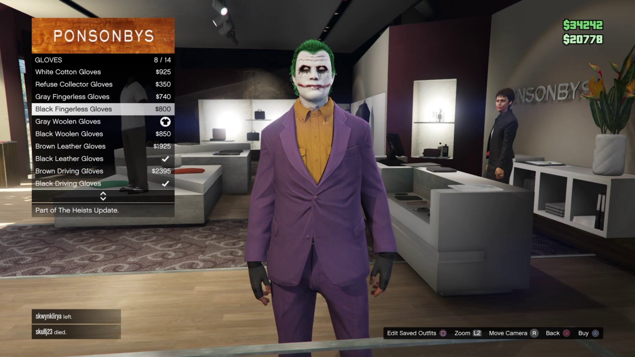 Joker Outfit GTA 5