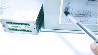 JY500A4/A6 batching scale controller wiring video.
