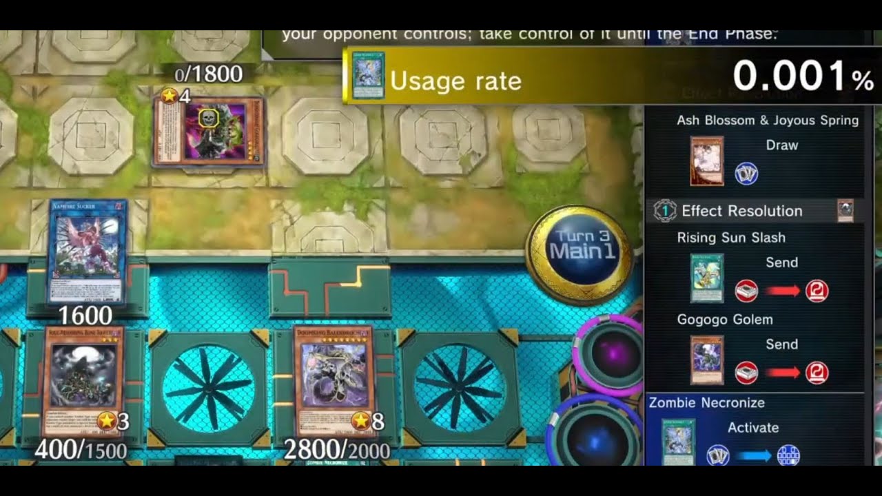 zombie mill deck yugioh Yugioh: Master Duel