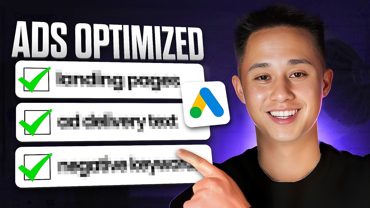 How To Optimize Google Ads in 2025 ULTIMATE CHECKLIST - YouTube