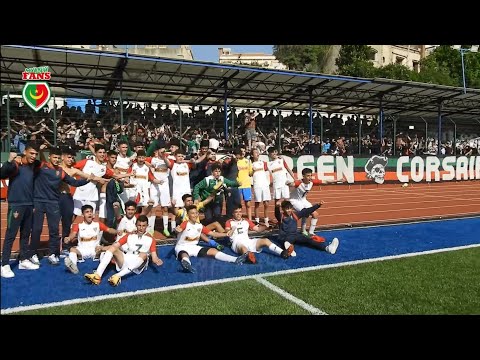 الأجواء التي صنعها الفيراج سود بملعب الابيار بمناسبة عيد ميلاد أولتراس الغرين كورسرز ال 10