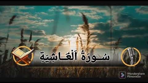 تلاوة خاشعة للقارئ أبو جابر محمد الوزري من سورة الغاشية  🕊🥀  ...  @