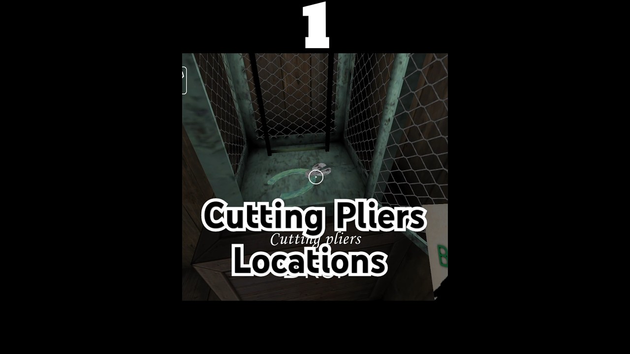 Cutting Pliers Locations 