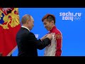Встреча с чемпионами и призёрами ХХII Олимпийских зимних игр 2014 года