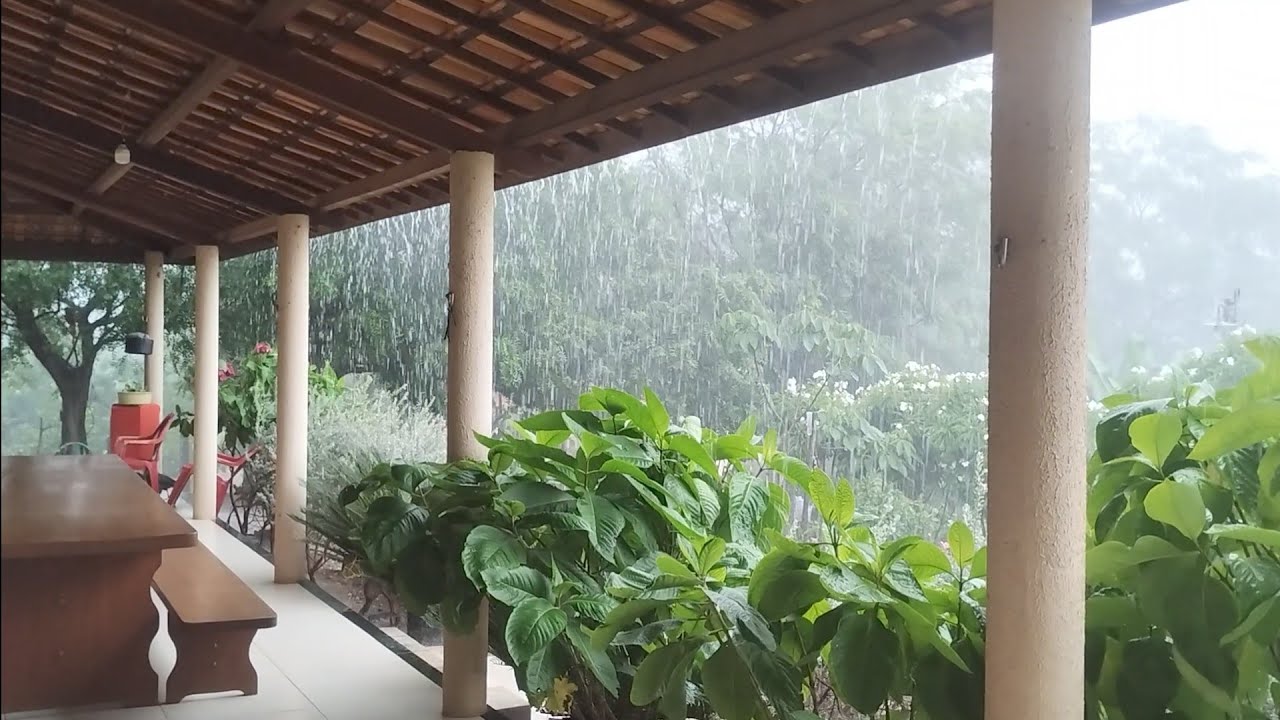 Chuva maravilhosa aqui no sertão cearense Porteiras Ceará 