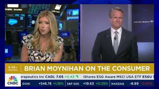 Bank of America CEO Brian Moynihan shares his insights on the current quarter and the future!