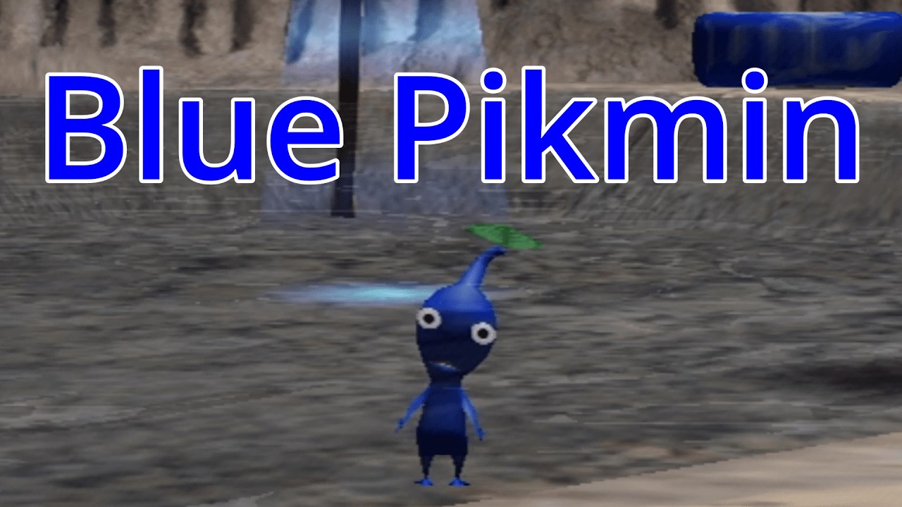 新キャラ青ピクミン来たあああああ　ピクミン1