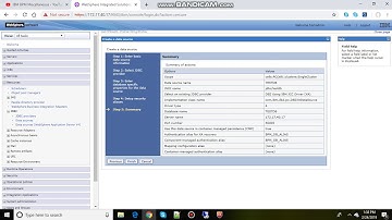 Create Datasource in IBM Websphere