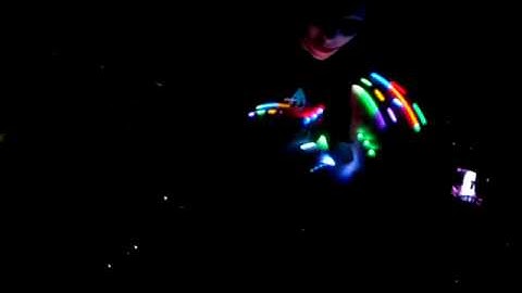 liquidemotions.com Joker [Illuminati] light show at Monster Massive 