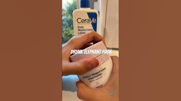 Drunk Elephant Hack For The Sephora Kids #skincare #skincareroutine #drunkelephant